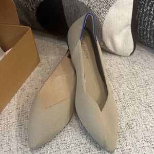 Rothy's Khaki The Point II Flats